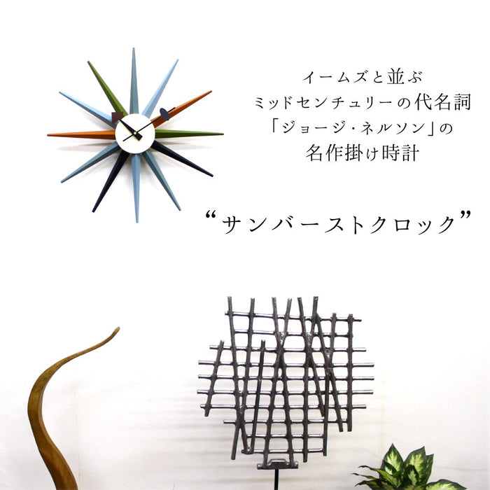 ジョージ・ネルソンの名作掛け時計