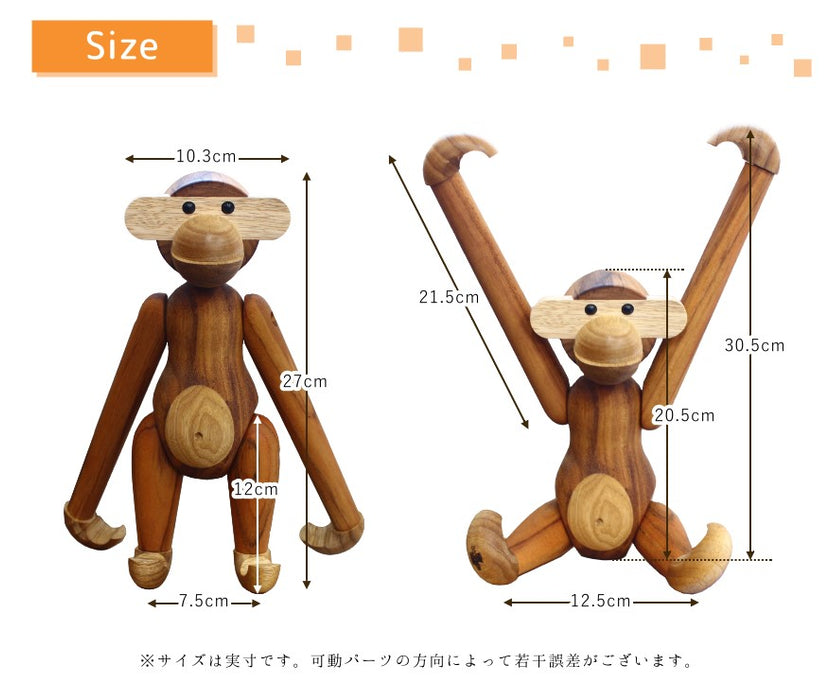 カイ・ボイスンデンマーク　モンキーMのサイズ