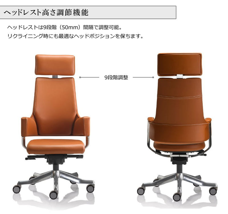 ヘッドレスト高さ調節機能