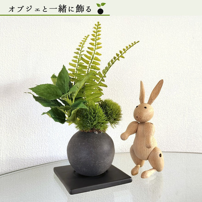 オブジェと一緒に